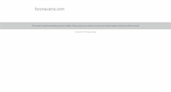 Desktop Screenshot of foronavarra.com